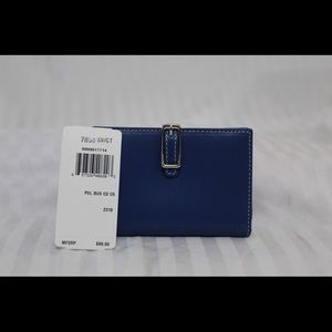 Blue Coach Wallet